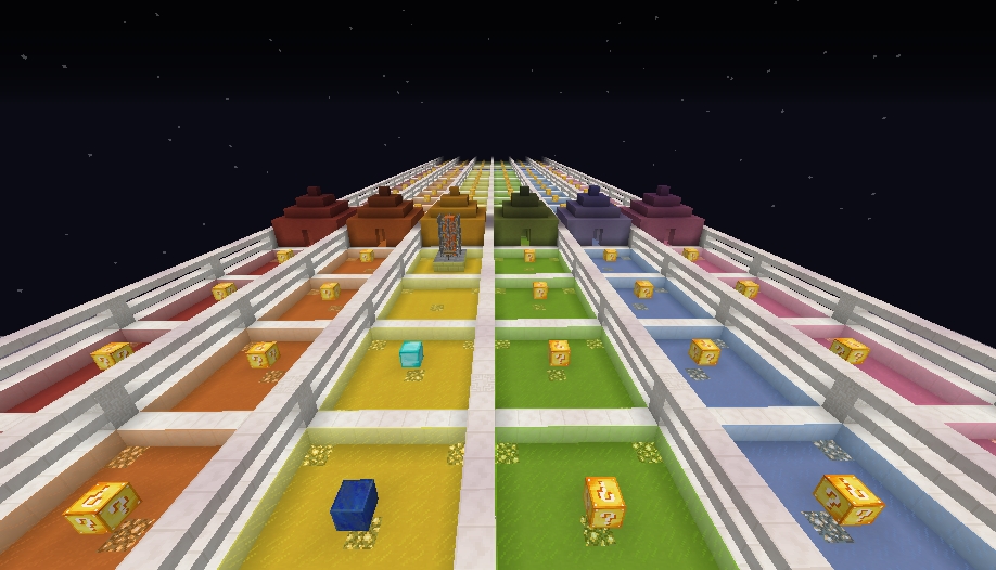 1.16 Lucky Block Race map (Command blocks no longer working due to