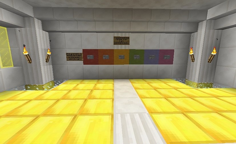 Lucky Blocks Race Map for Minecraft