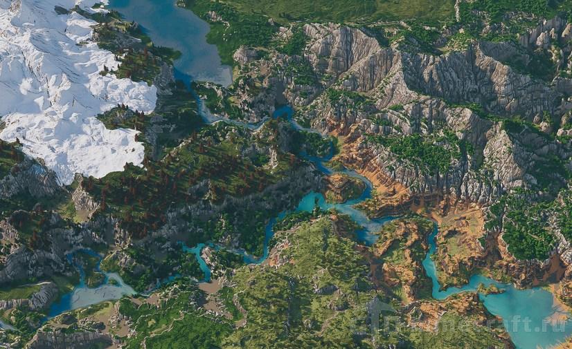 Download Open Terrain Generator mod for Minecraft for