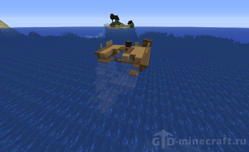 Майнкрафт корабли плавающие
