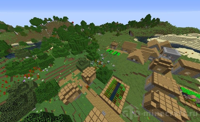 Village With A Canyon And Mine Seed For Minecraft 1 12 2 1 12 1 1 12