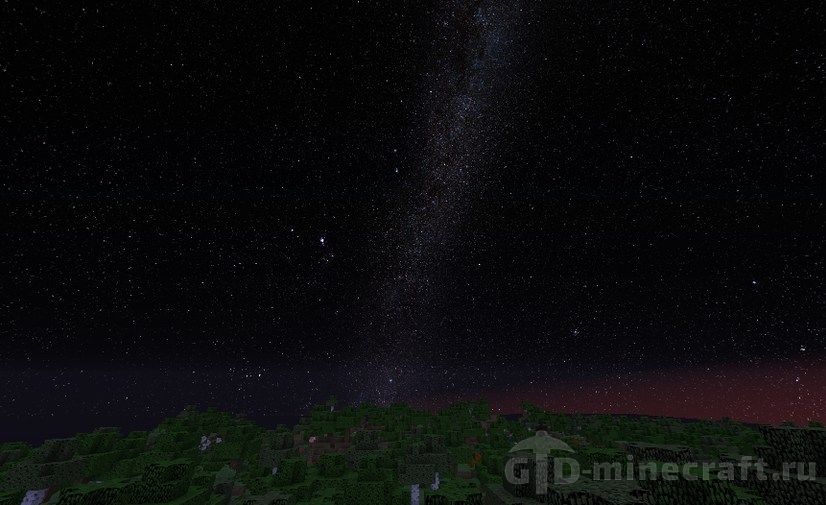 minecraft galaxy night sky texture pack