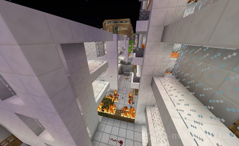 Download Zombie Run map for Minecraft 1.12.2 for free