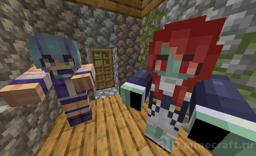 mnecraft anime texture pack