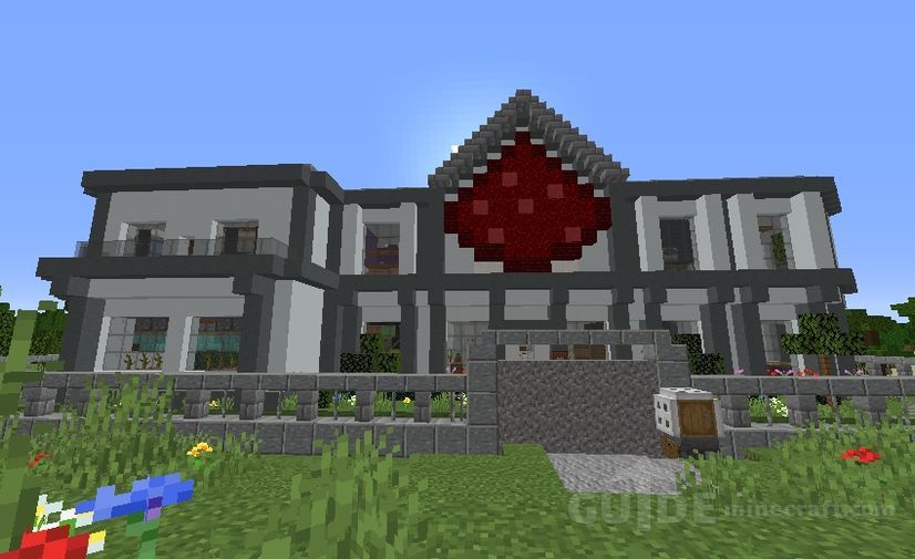 Small Redstone House Minecraft Map