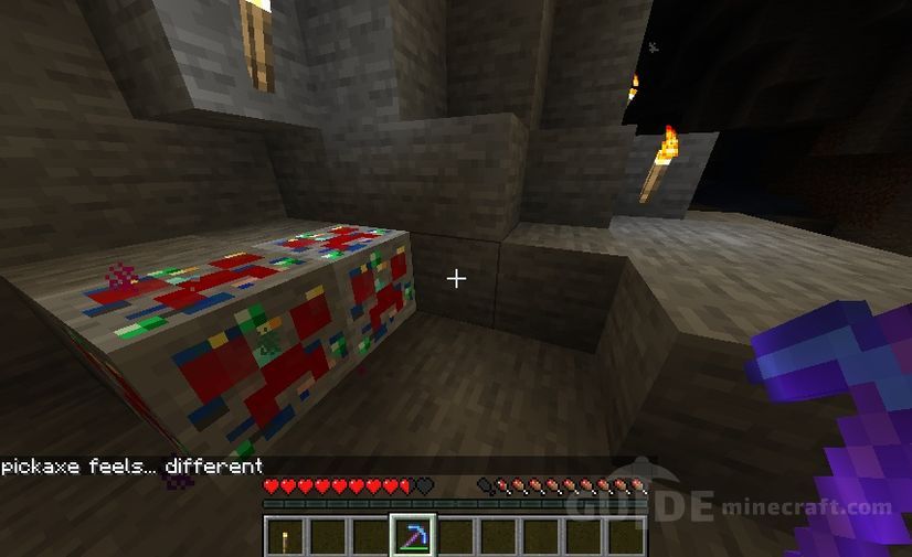 Ores are Lucky Block Minecraft Mod