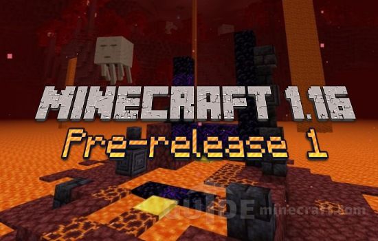 The First 1 16 Pre Releases Are Now Available Guide Minecraft Com
