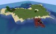 “Lone Island with a Nether Portal” Seed image 1