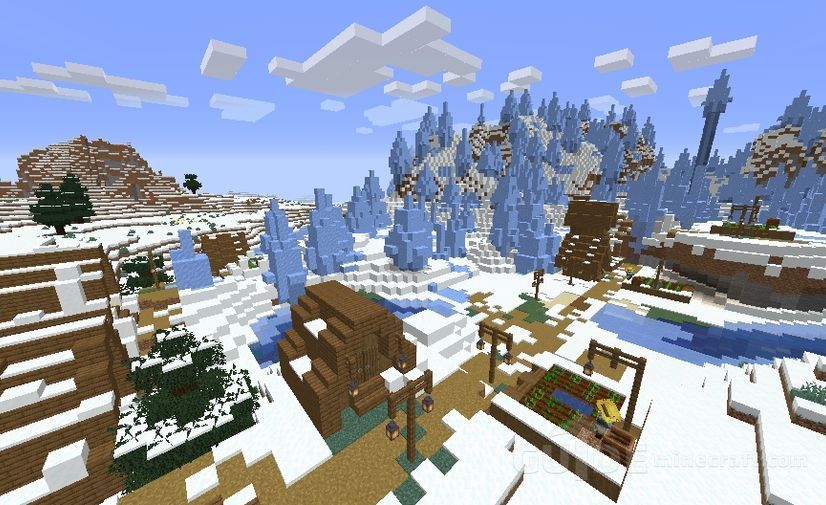 Winter Seeds for Minecraft 1.16.4/1.16.3/1.16.2/1.16.1