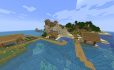 “Island with the Village and Zombie Spawner” Seed image 1