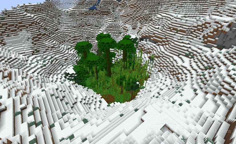 Jungle Among The Mountains Seed For Minecraft 1 18