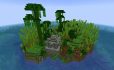 “Spawn on a Small Jungle Island” Seed image 1