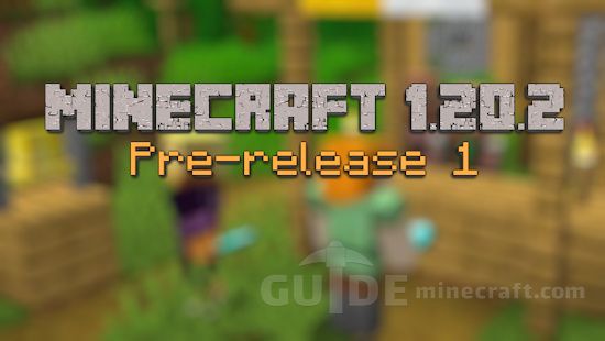 Minecraft 1.20.2 Pre-Release 1